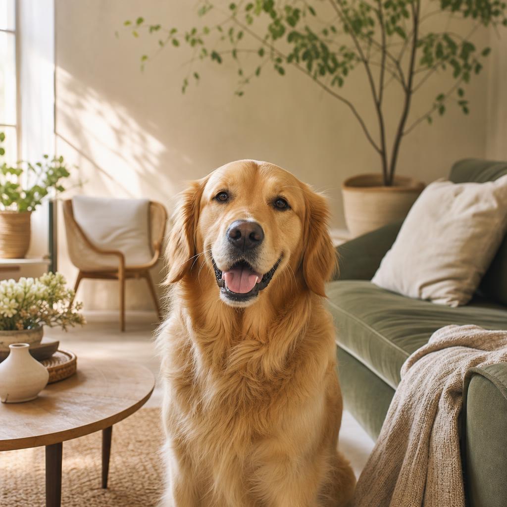 Happy veterinary patient